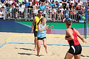 Deutsch: Deutsche Beachhandball-Meisterschaften 2022; Tag 3: 7. August 2022 – Frauen,Finale, Beach Bazis Schleissheim – Minga Turtles Ismaning 2:1 (20:26, 24:20, 8:6) English: German Beach handball Championships; Day 3: 7 August 2022 – Women Final – Beach Bazis Schleissheim Vs Minga Turtles Ismaning 2:1 (20:26, 24:20, 8:6)