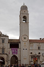 Vignette pour Tour de l'horloge de Dubrovnik