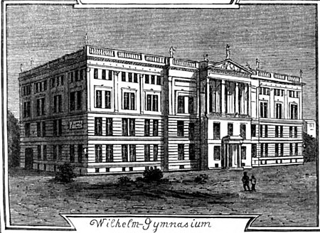 Berlin Wilhelm Gymnasium 1866 (IZ 46 133)