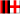 Blanc et rouge (croix) et rouge et noir (rayures) .svg