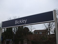 Señalización de la estación Bickley.JPG