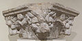 Biduino, capitello con fogliame corinzio e protome leonine, 1175-1200 ca. 01.JPG