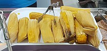 Binaki (sweet tamales) in the Philippines.jpg