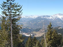 Blick auf den Untersberg