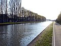 Canal de l'Ourcq au parc de la Bergère