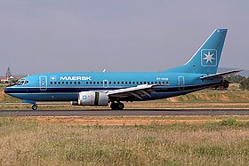 Boeing 737-5L9, Maersk Air JP6176580.jpg