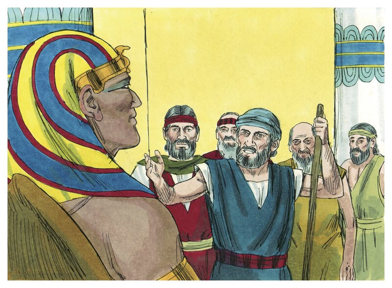 File:Book of Exodus Chapter 6-1 (Bible Illustrations by Sweet Media).jpg