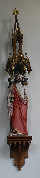 File:Boos Pfarrkirche Figur Sebastian.jpg