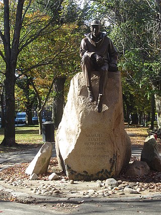 <span class="mw-page-title-main">Statue of Samuel Eliot Morison</span> Statue in Boston, Massachusetts, U.S.