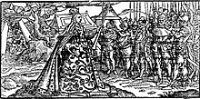 Tudor illustration of Boudica
