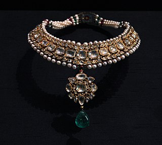 <span class="mw-page-title-main">Kundan</span> Indian jewellery