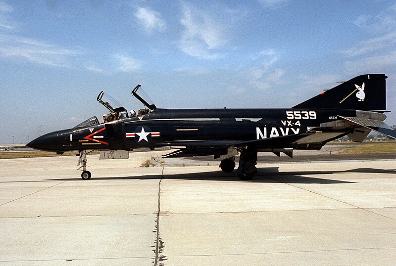 File:Bunny F-4S VX-4 at Point Mugu 1982.JPEG