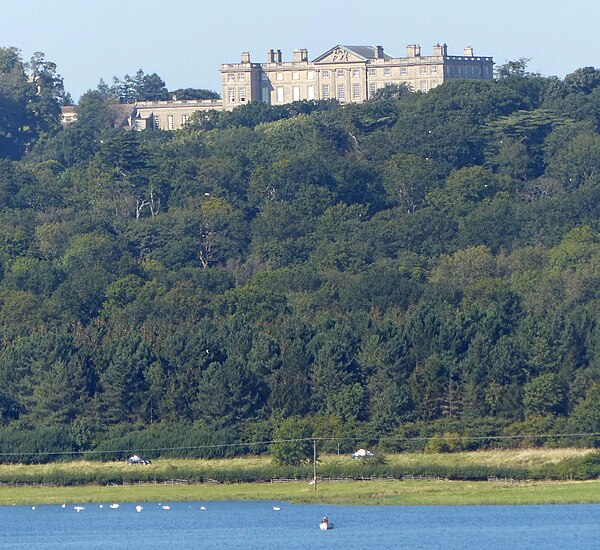 Burley on the hill House from Rutland waters