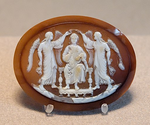 Cameo enthroned prince Louvre MR80