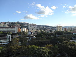 Caracas, UCV.JPG'den görünüm