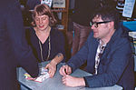 Book author Colin Meloy and illustrator Carson Ellis