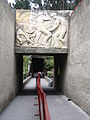 Entrance to the underground Church / Entrada a la Iglesia subterranea.