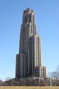Cathedral of Learning, Universidad de Pittsburgh