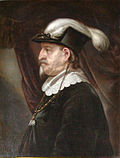 Den eldre Kristian IV måla av Karel van Mander