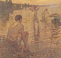 Niños bañándose, Dingelsdorf I (1913)