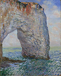 The Manneporte near Etretat Claude Monet - La Manneporte pres d'Etretat.jpg