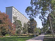 The Robert Menzies Building at the Clayton Campus Clayton - Monash University.jpg