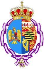 Description de l'image Coat of Arms of Marie of Saxe-Coburg, Queen of Romania (Order of María Luisa).svg.