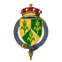 Wappen von Thomas Bingham, Baron Bingham von Cornhill, KG, PC, QC, FBA.png