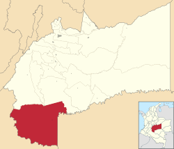 La Macarena ubicada en Meta (Colombia)