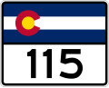 Thumbnail for Colorado State Highway 115
