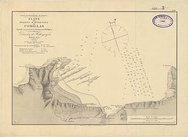 Carte marine (1874)