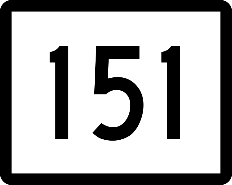 File:Connecticut Highway 151 wide.svg