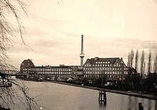 Fabrikgelände in Hannover-Limmer 1953