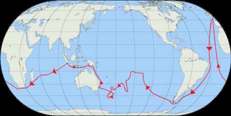 First voyage of James Cook