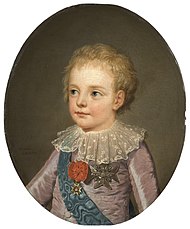 Le dauphin Louis-Joseph Xavier François de France, 1784, par Adolf Ulrik Wertmüller