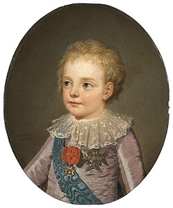 Louis-Joseph-Xavier-François, par Adolf Ulrik Wertmüller, vers 1784