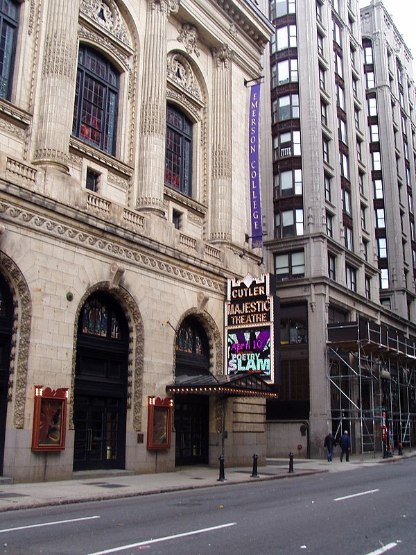 The Cutler Majestic Theatre, opened in 1903, is listed on the National Register of Historic Places.