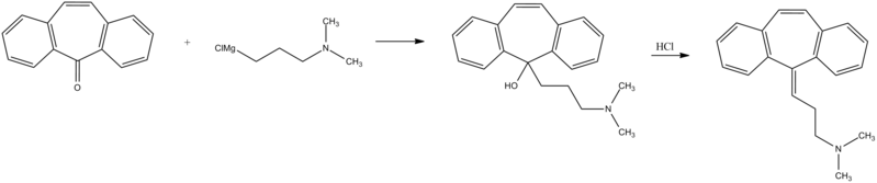 File:Cyclobenzaprine synthesis.png