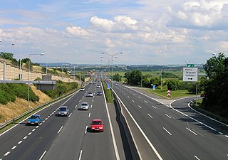 D1 Highway, Prague Chodov.jpg