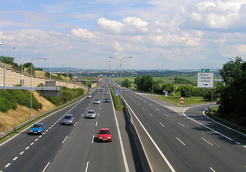 File:D1 Highway, Prague Chodov.jpg
