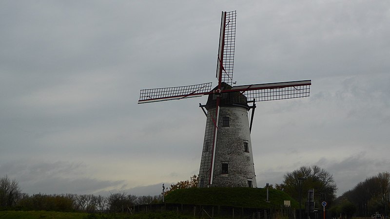 File:Damme Damse Vaart West 3 Schellemolen - 231036 - onroerenderfgoed.jpg