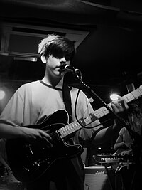McKenna in 2016, performing at the Boileroom in Guildford