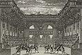 Decoration de Theatre du ballet de Thetis represente en machine au Petit Bourbon devant leurs Majesté de l'invention de Jacq. Torelli Italien (NYPL b12149071-1624134).jpg