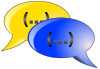 Dialog ballons icon.svg