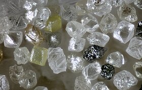 Diamante: Historia, Propiedaes materiales, Xacimientos