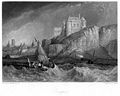Dieppe engraving by William Miller after Clarkson Stanfield