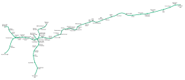 Pianta della linea