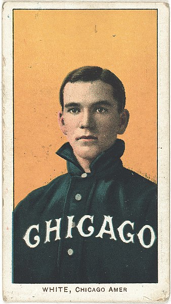 File:Doc White, Chicago White Sox, baseball card portrait LCCN2008676552.jpg