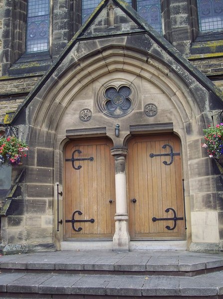 File:Door to Stokesley Methodist Church - geograph.org.uk - 517637.jpg