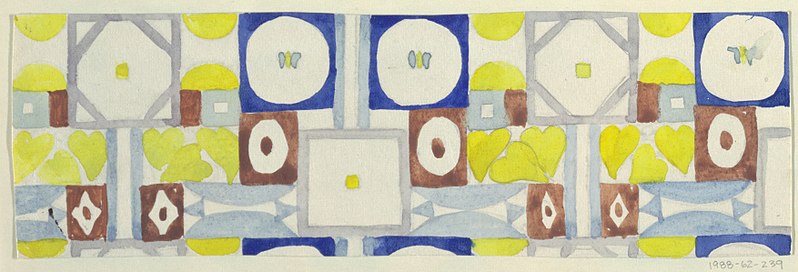 File:Drawing, Textile Design- Kiebitz, 1910–15 (CH 18630161).jpg